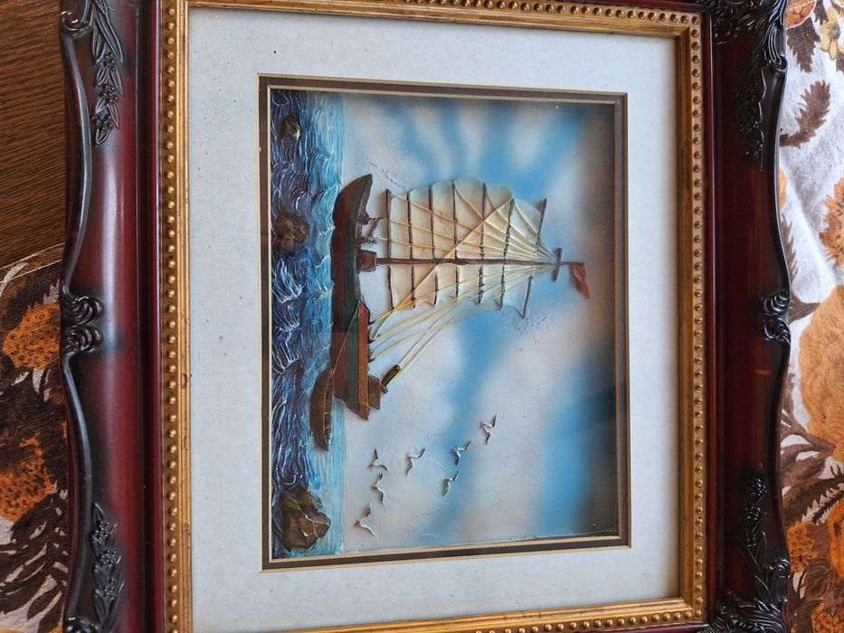 #obraz z masy perłowej