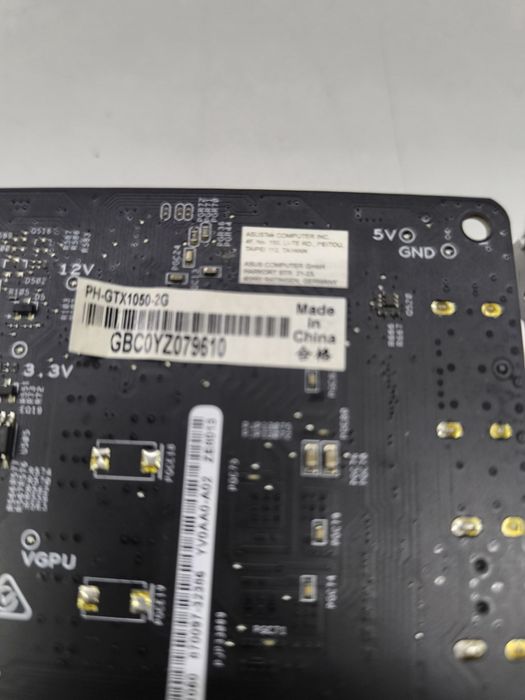 Placa gráfica GTX 1050