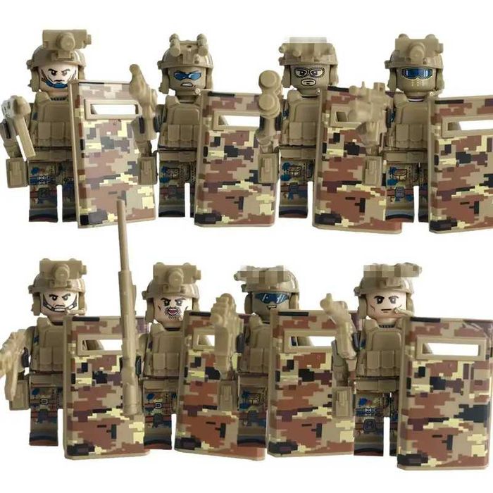 Конструктор чоловічки спецназ українскі військові воєні для лего