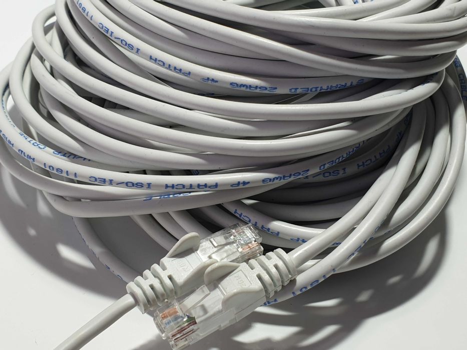 Патч-корд литий кабель UTP CAT 5Е Stranded , внутрішній  мідь,  30 м