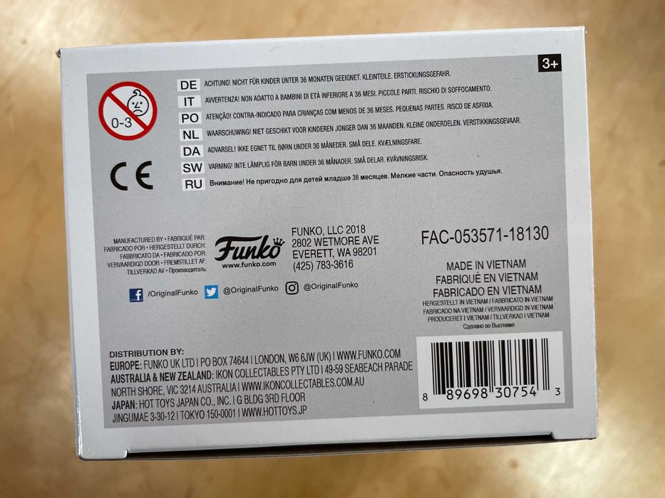 Funko pop Thor 335 Glow In The Dark SDCC Exclusive z protektorem