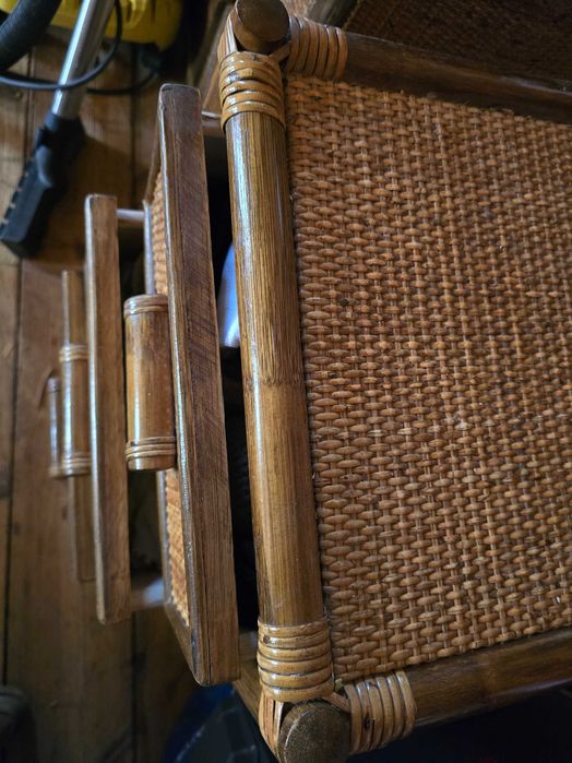 Komodka z szufladami. Rattan. Bdb stan