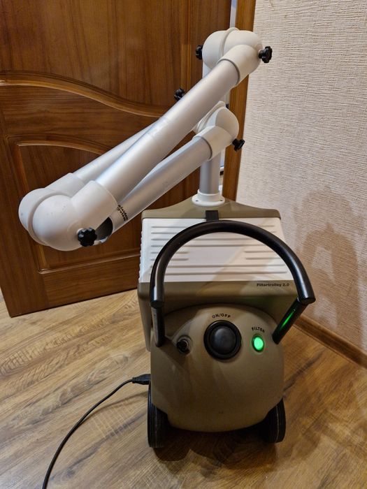 Мобильная система фильтр вытяжки очистки воздуха Jumbo Filtertrolley 2