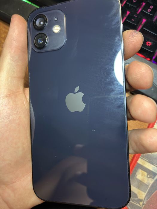 iphone 12 midnight 64gb novo!!