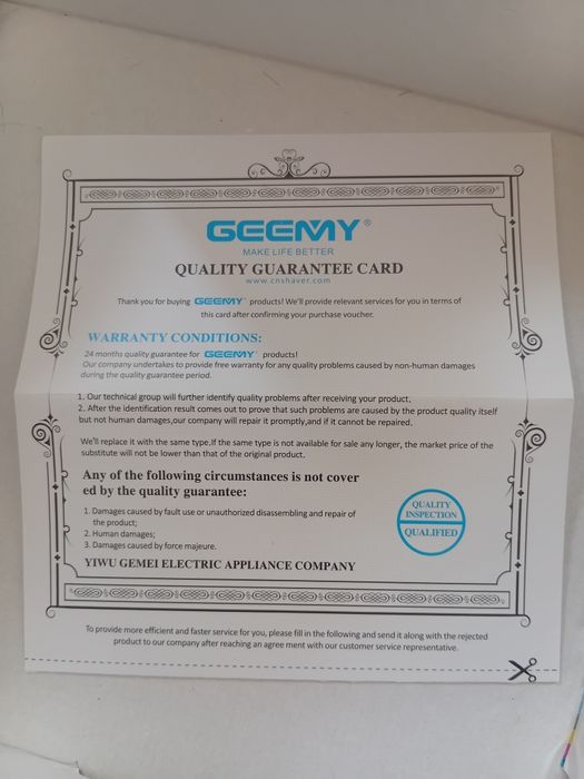 Женский эпилятор электробритва 4 в 1 Geemy GM-7006