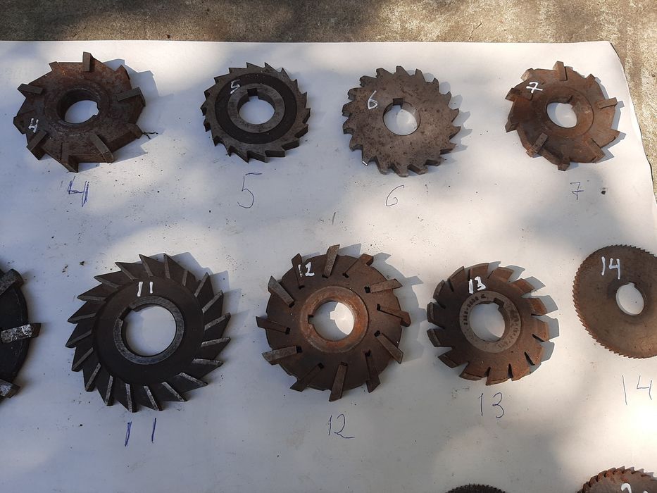 Фрези   по  металу