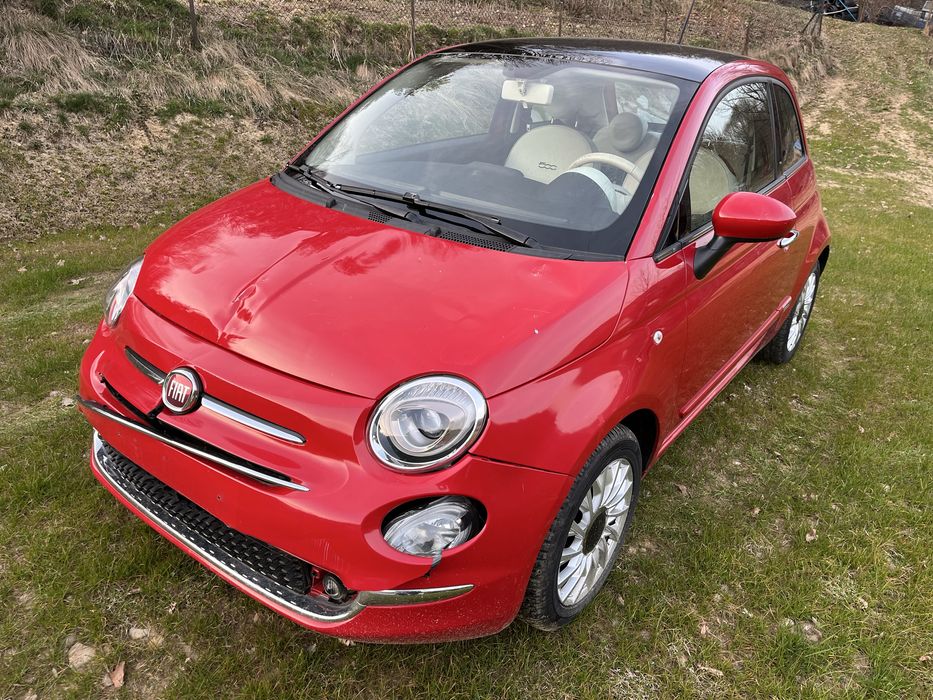 Fiat 500 1.2 panorama 2018rok navigacja