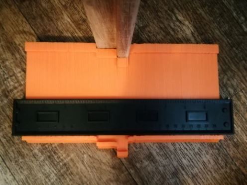 Regua de moldar, para madeira, metal