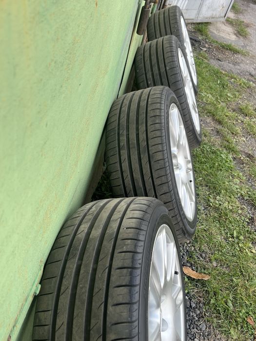 Диски з гумою 5/112 215/45/r17 Фольцваген