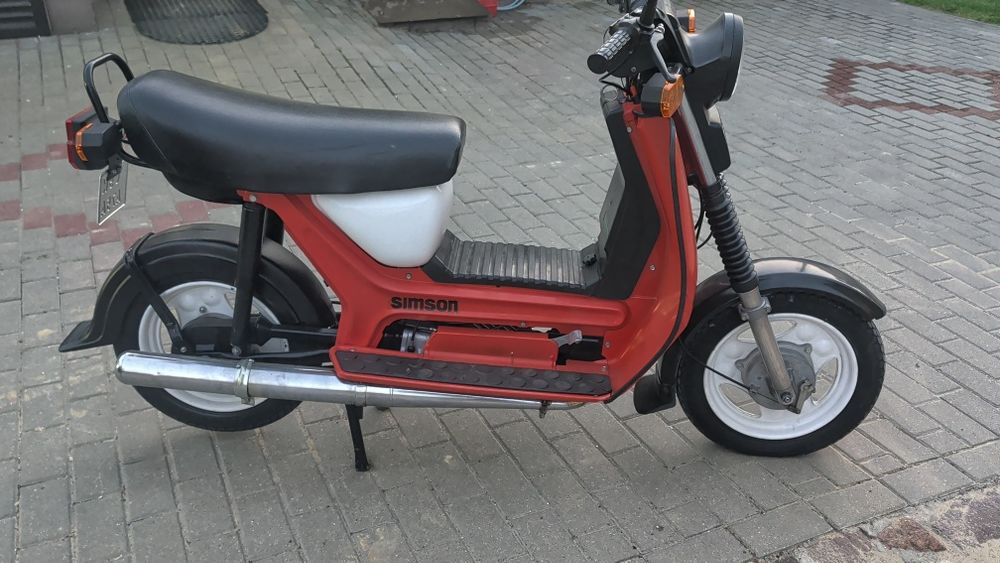 Simson Sr 50 skuter zarejestrowany