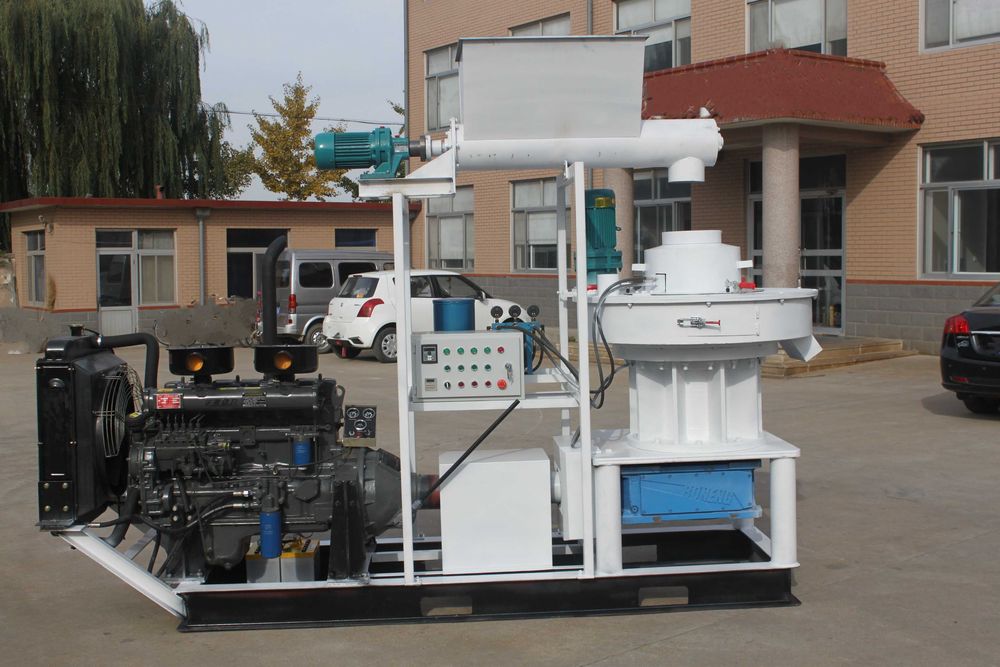 Granulator pierścieniowy z silnikiem diesel 100km