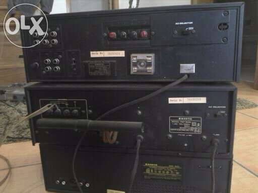 Aparelhagem Sanyo Antiga