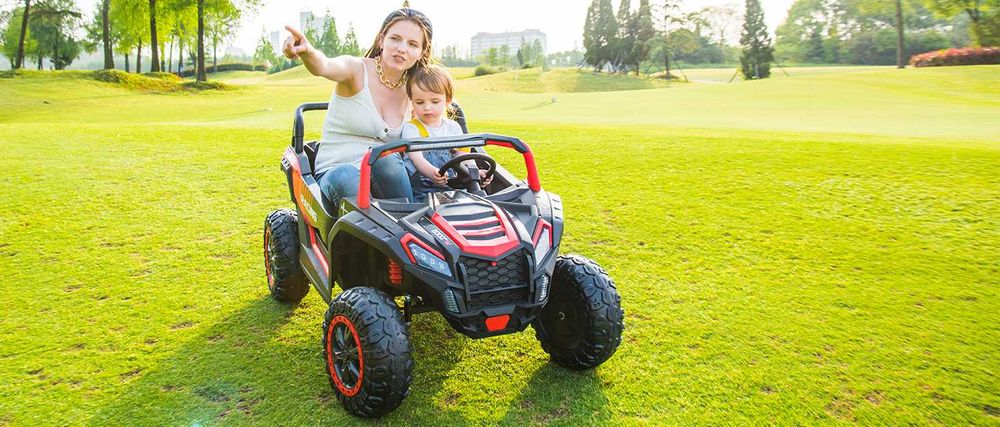 Duże autko JEEP BUGGY RACING A032 4x200W na akumulator!