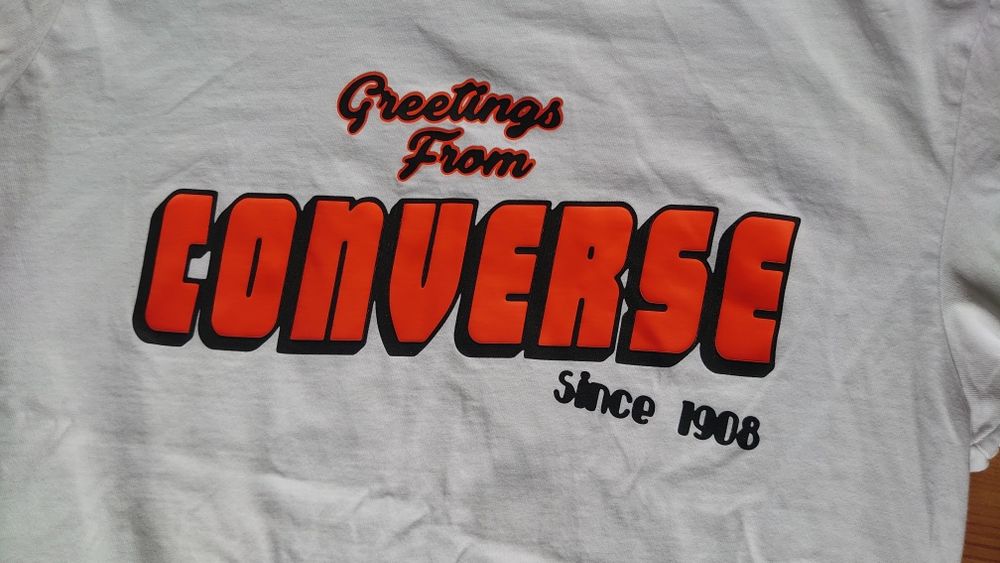 Koszulka męska Converse S Biała