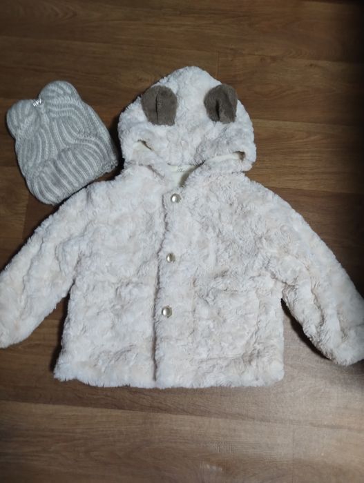 Демісезонна шубка на дівчинку