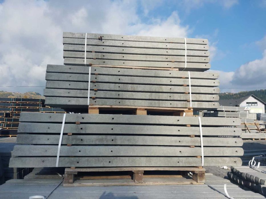 Słupki betonowe do sadu 20zł! Zbrojone 4 drutami!