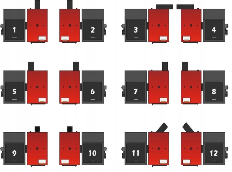 Kocioł Piec CO 19 kW na pellet – palnik SV300 | 5 Klasa + Ecodesign