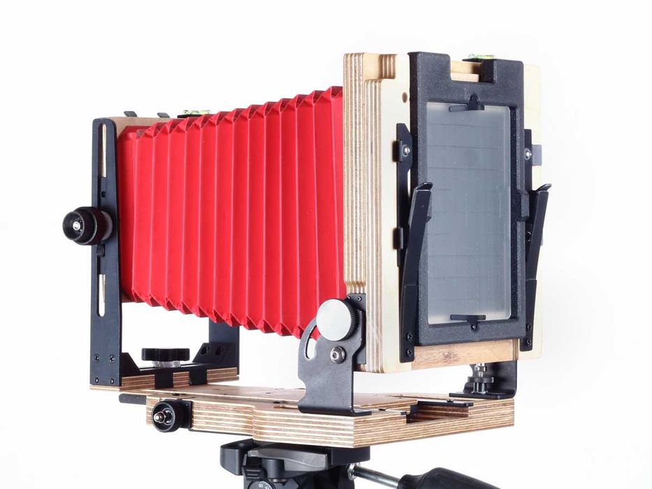 Intrepid 4x5 cala _ cały zestaw do Fotografii Wielkoformatowej