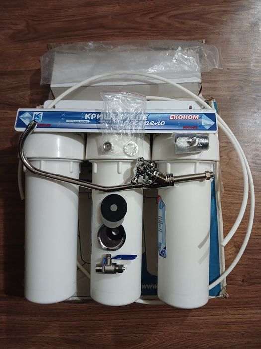 Фільтр для води Кришталеве джерело роса три колби