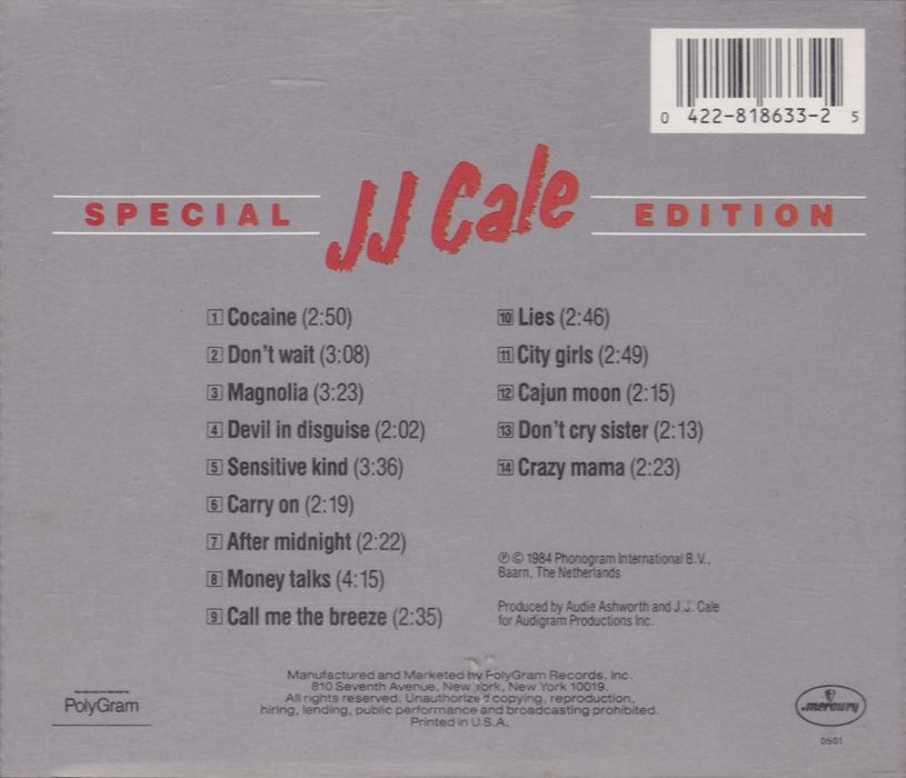 J.J. Cale – Special Edition