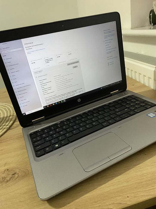 HP ProBook 650 G3 | i5 | 16GB RAM | SSD | Solidny sprzęt biznesowy