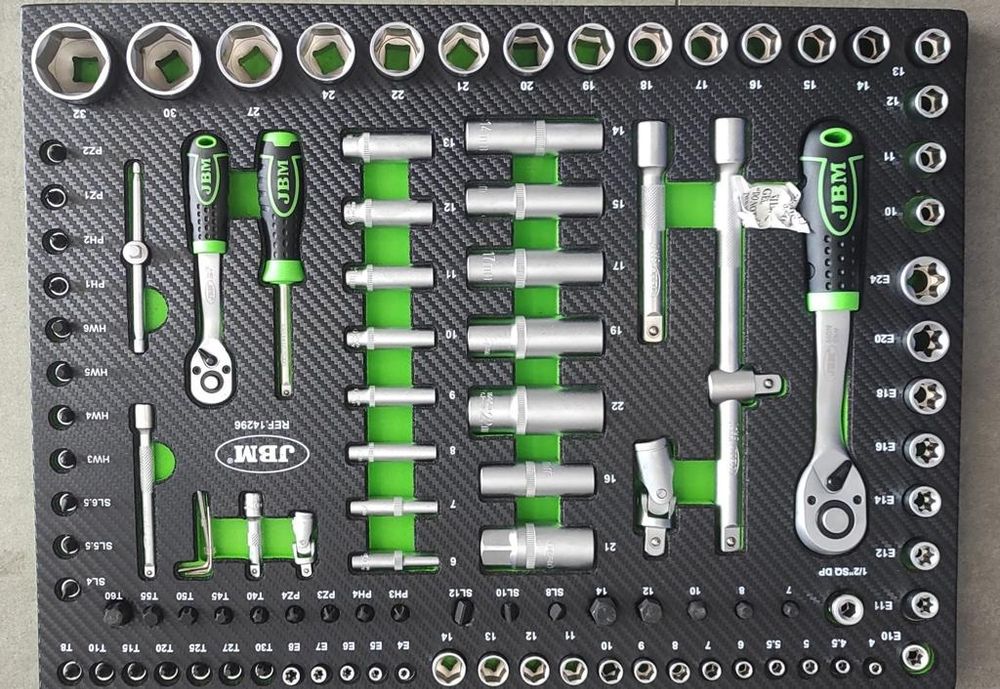Carro de ferramenta 298 peças IVA incluído