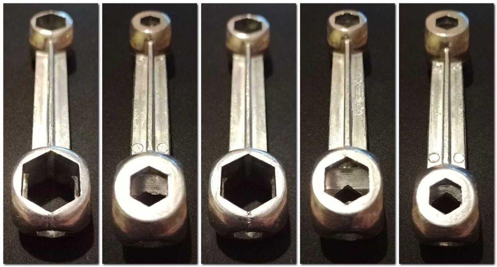 Универсальный маленький гаечный ключ, от 6 до 15 мм