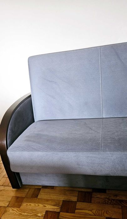 Wersalka szara szer.120 cm