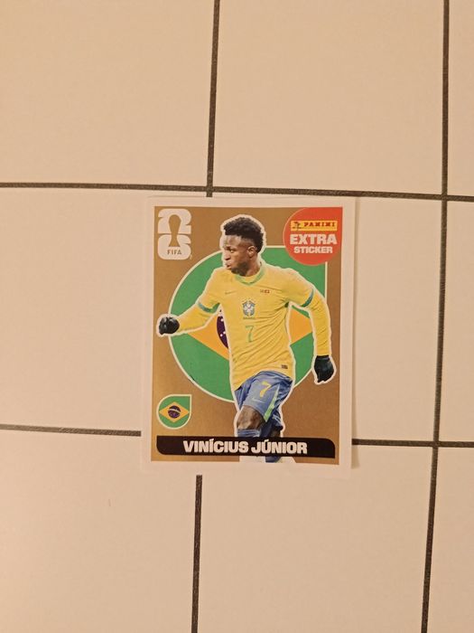 Cromos do lamin yamal bronze legen e Vinícius junior dourado legen