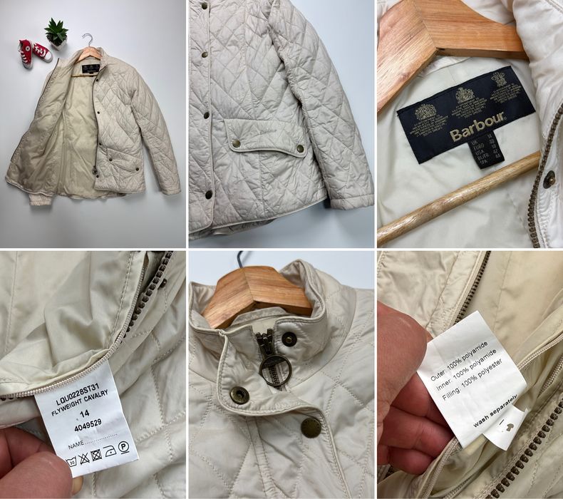 Куртка стеганая Barbour Flyweight Cavalry Berryhead Quilted Womens Jacket оригинал size UK 8, UK 14, XS, S, M