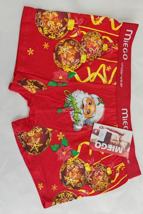 Bokserki świąteczne XL komplet