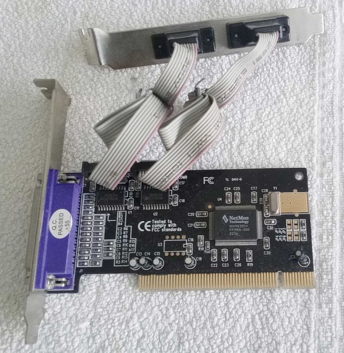 [PC Vintage] Placa portas serie/paralela - PCI