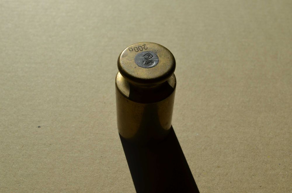 200g - odważnik z mosiądzu