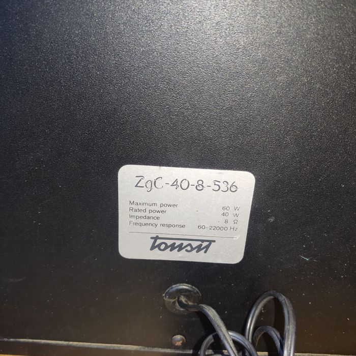 Zestaw audio PRL Amplituner Tosca 303 + Gramofon GS 434 Bernard + Głoś ...