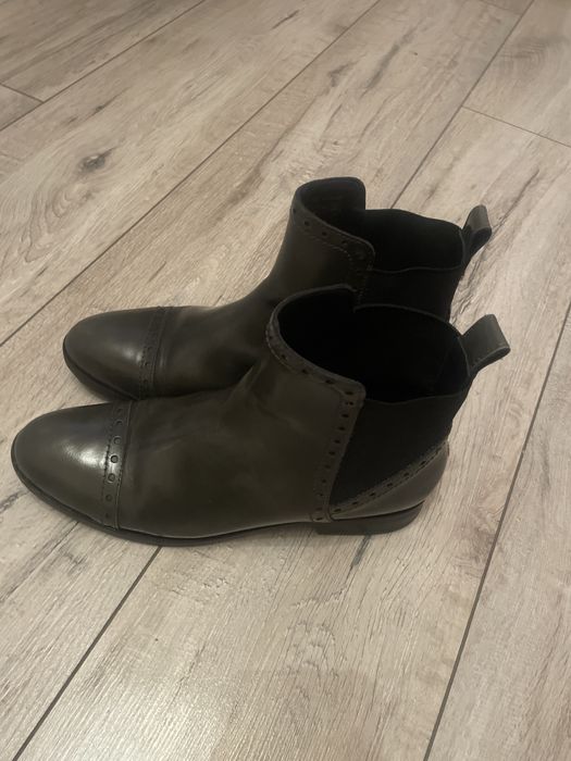 Skórzane buty damskie