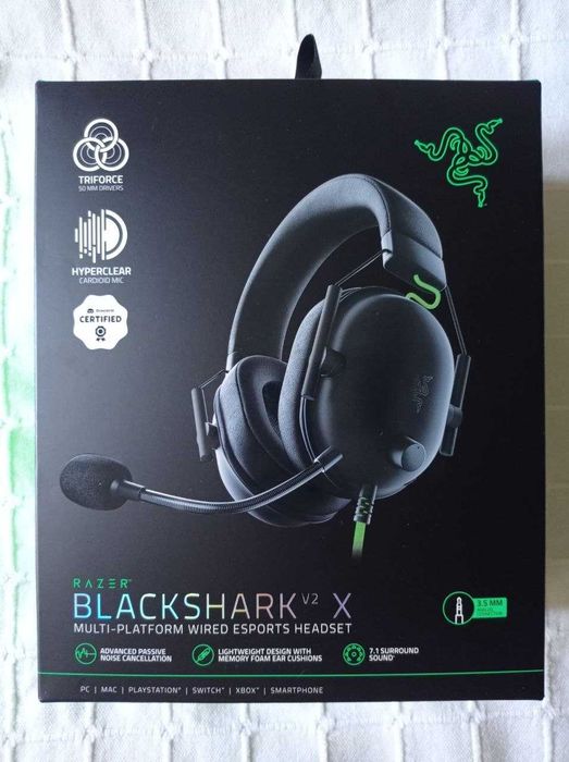Геймерські навушники Razer BlackShark V2 X