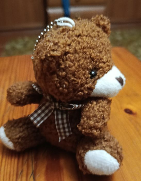 Брелок ведмедя з бантиком