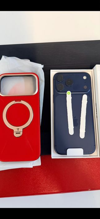 Iphone 17 pro max Azul 256gb Novo .