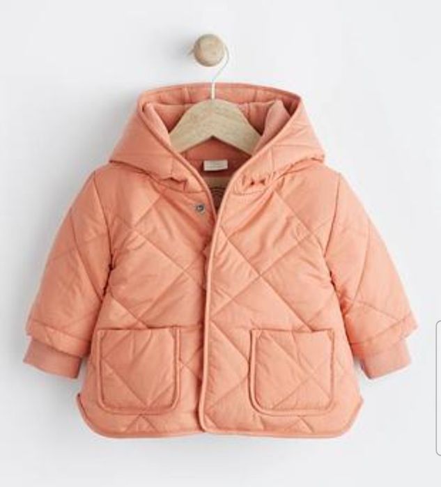 Нова дитяча демісезонна курточка весна на дівчину 9-12міс ,зріст 80см