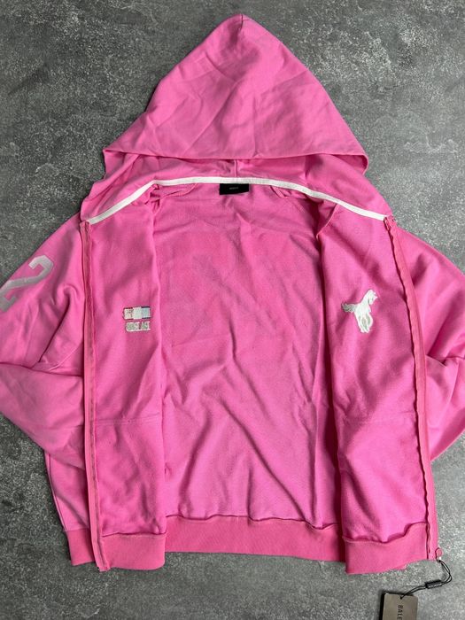 Balenciaga Paris zip up hoodie баленсі баленсіага рожева зіпка pink S M L