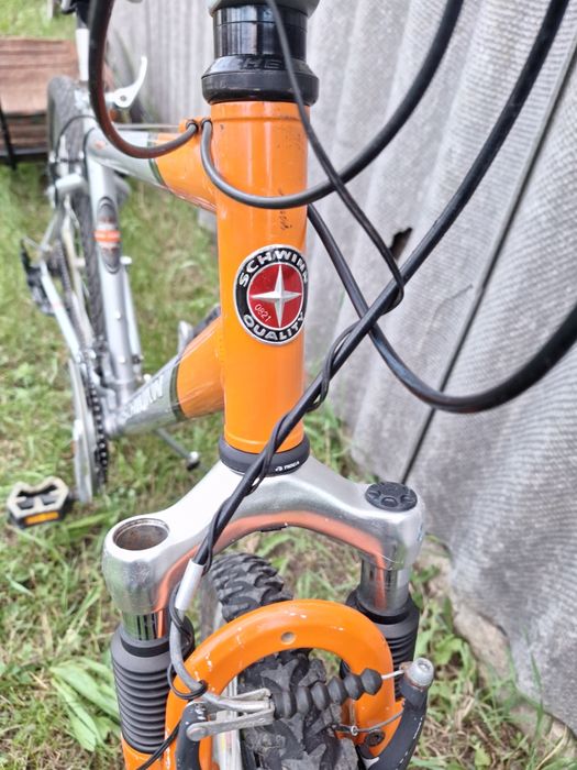 Велосипед горный, с прицепом schwinn америка