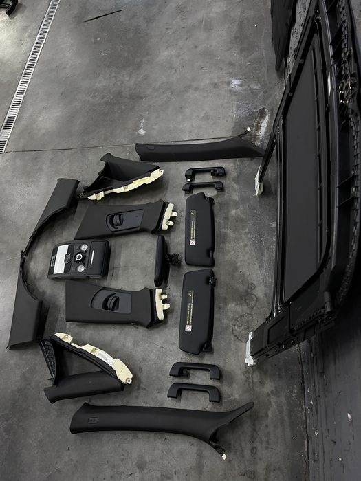 Комплект чорного потолка салону Audi A4 B8 Allroad 12-16р обшивки