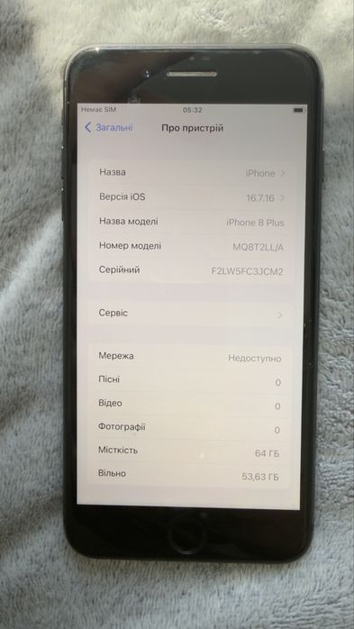 Iphone 8plus 64gb
