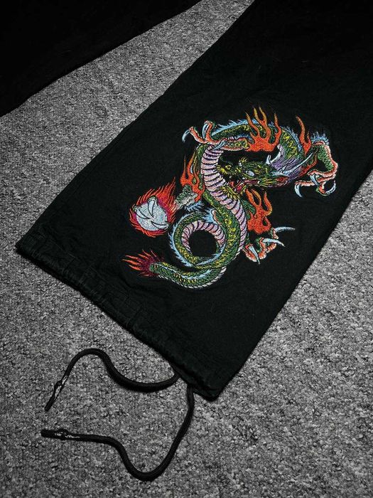 Жіночі широкі карго штани ED HARDY x URBAN OUTFITTERS - L