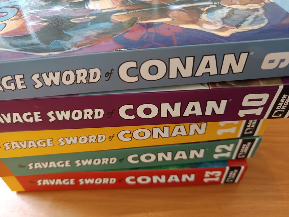 Colecção completa Savage Sword of Conan (Dark Horse)