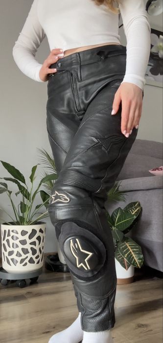Alpinestars Stella Skórzane Spodnie Motocyklowe Damskie
