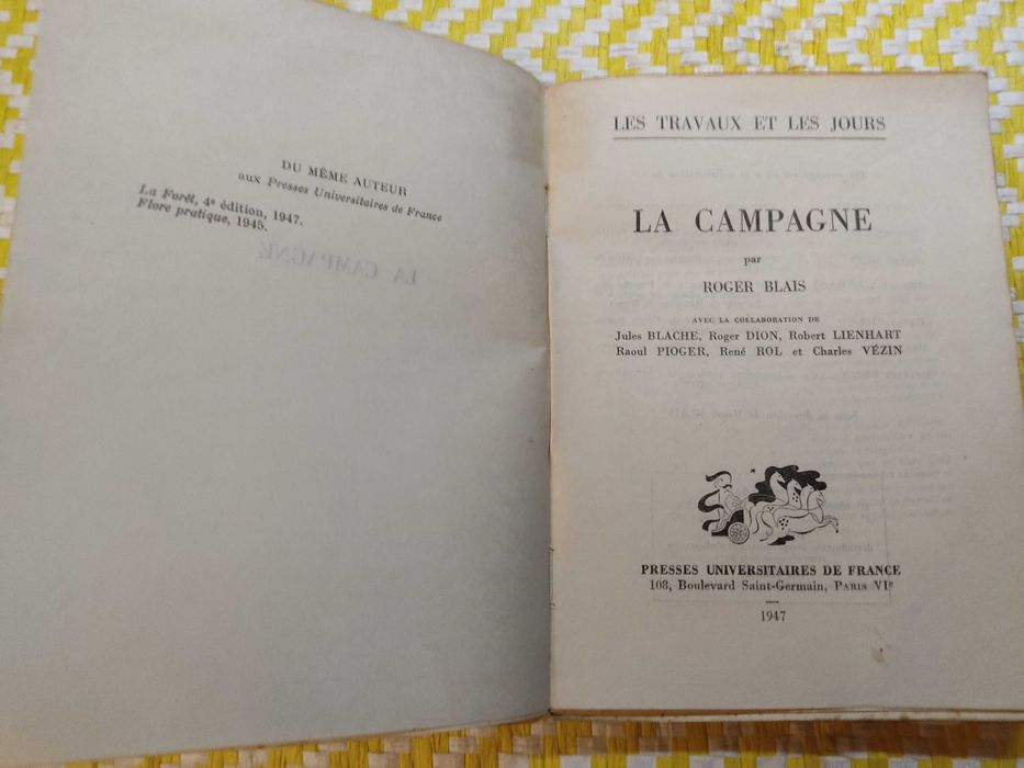 La Campagne – Les travaux et les jours
Roger Blais