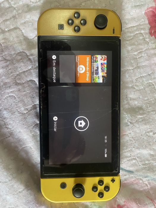 Nitendo switch versao pokemon LER DESCRICAO