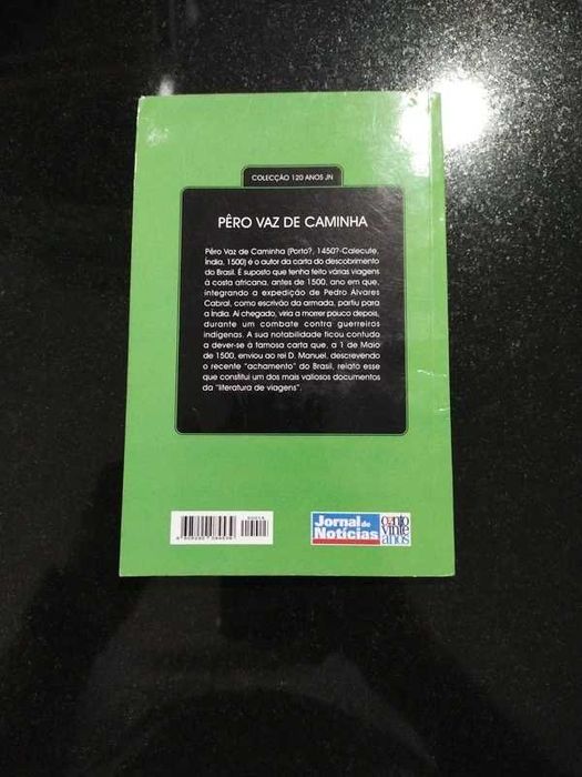 Livro Carta a El-Rei D. Manuel de Pêro Vaz Caminha.