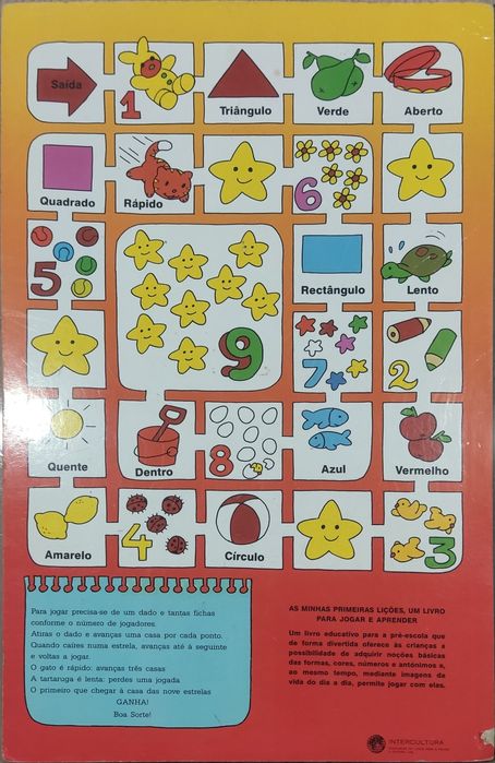 Livro As minhas primeiras lições